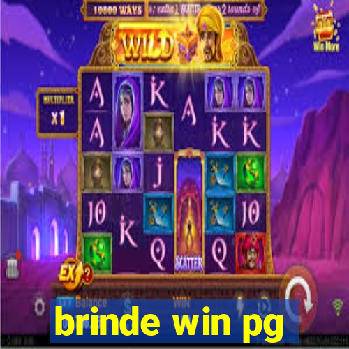 brinde win pg